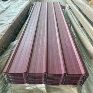 Colored Roof Panels Galvanized Color Coated Steel Plate Cutting Welding BIS Certified Customizable Coating for Industrial Use