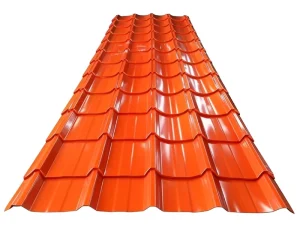 Colorful Corrugated Prepainted Galvalume Steel ASTM Standard 0.12-3.0mm Thickness Hot Rolled Galvanized Sheet Metal Roof Tiles