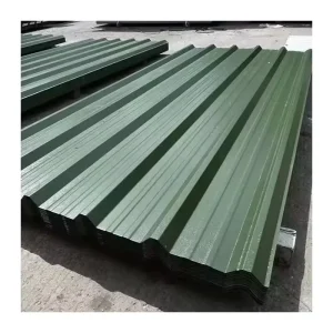 Colorful Galvanized Corrugated Steel Sheets Bending Welding Services Included Certified by BIS ASTM KS TISI