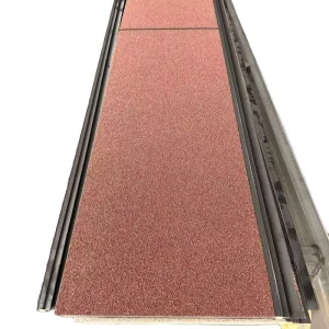 Colorful Stone Series Metal Carving Board Fireproof Insulation PU Sandwich Wall Panel for Interior and Exterior Wall Decoration