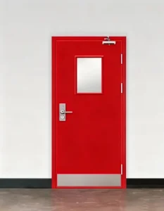Commercial Modern Steel Fireproof Safety Door with Fire Rating for Hospital and Apartment Use Cleanroom Door