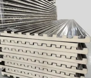 Commercial Roofing Material Polyurethane Roof Panel Waterproof Fire Resistant Metal Roofing