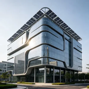 Commercial Steel Structure Building for Hotel Office
