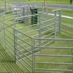 Competition Grade Horse Round Pen Panels 4ft 5ft 6ft Height Hot Galvanized for Equestrian Center