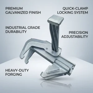 Construction Concrete Formwork Adjustable Column Clamp Square Mold Fastening Clamp for Building Casting Project