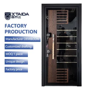 Construction Material Bulk Metal Entrance Door Turkey Style Security Doors