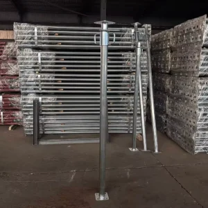 Construction Steel Shore Support Custom Dimension Industrial Scaffolding Accessories