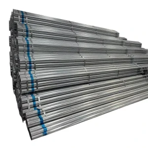 Construction use Anti corrosion Hot Dipped Galvanized Round Tube Metal Pipe for Garden Fence and Vegetable Greenhouse Skeleton