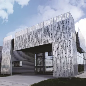 Contemporary Design Outdoor Exterior Aluminum Metal Wall Cladding Facades Panel
