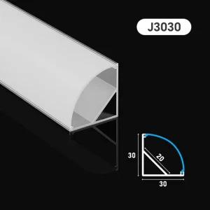 Corner Aluminium Profile Embedded Lightweight Aluminum Profile V shaped Corner Aluminum Extrusion Channel
