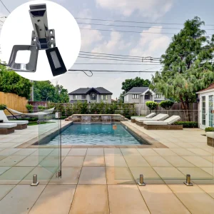 Corrosion Resistance Heavy Duty Marine Grade Frameless Glass Fence Spigot for Swimming Pool Glass Railing System