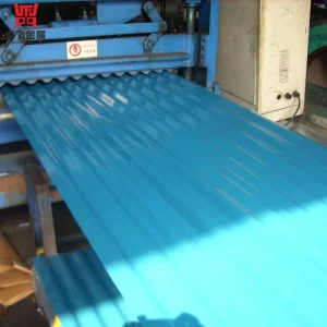 Corrosion Resistant 0.4mm PE Color Steel Sheet for Livestock Farm Roofing Material