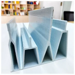 Corrosion Resistant FRP Floor Beam GRP Structural Support Beam Fiberglass Floor Support Beam Structural Profile Building Material