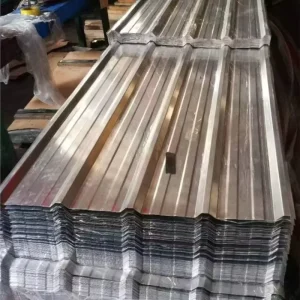 Corrosion Resistant Hot Dipped Galvalume Steel Coil Corrugated Roofing Sheet AZ30~AZ40 Coating JIS Standard 18/76 Wave Profile