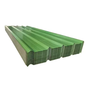 Corrugated Galvanized Colored Steel Sheet in Coil for Roof Construction with Cutting Service ASTM Standard