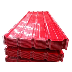 Corrugated Galvanized Sheet for Roofing High Quality Metal Sheet Zinc Coated Iron Metal Corrugated Steel Roofing Sheet