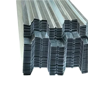 Corrugated Galvanized Steel Roofing Floor Decking Sheets Zero Spangle BIS Certified Cutting Welding Bending Services