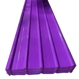 Corrugated Galvanized Steel Sheets Zinc Prepainted Roofing Z41 Z60 Coating BIS Certified Construction Welding