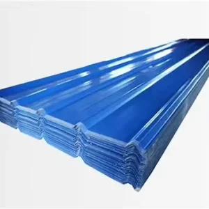 Corrugated Galvanized Steel Sheets for Roofing Construction Cutting Service Available ASTM Standard 0.12-0.2mm Thickness