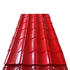 Corrugated Metal Roofing 14 Gauge 0.45mm Zinc Roof Galvanized Steel Sheet