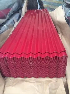Corrugated Metal Roofing Pre Painted Galvanized Steel Roof Sheets Panels Used for House Construction