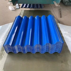 Corrugated Metal Roofing Pre Painted Galvanized Steel Roof Sheets Panels Used for House Construction
