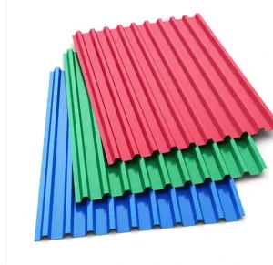 Corrugated Metal Sheet Building Products Color Coated Galvanized Sas0 Certified Welding Cutting Punching for Industrial Cladding