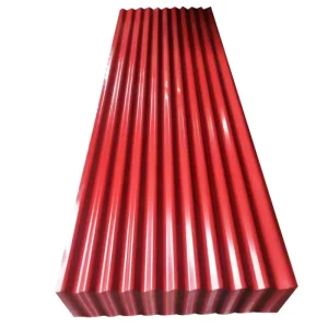 Corrugated PPGI Roofing Sheet 0.12-2mm Thickness Anti Corrosion 20+ RAL Colors ISO/KS Certified Cutting Welding