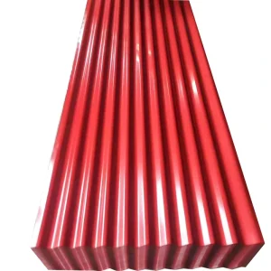 Corrugated Prepainted Galvanized Steel Roofing Zinc Iron Sheet Metal for Buildings for House Commercial Construction