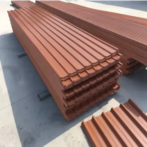Corrugated Roofing Sheets PPGI Steel Coils All Ral Colors Water Resistant Durable Steel Roofing