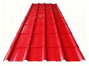 Corrugated Steel Metal Roofing Tile Hot Rolled Color Coated Pre Painted Galvanized Steel Zinc