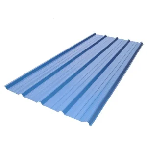 Corrugated Steel Roofing Sheets PPGI PPGL Metal Roof Panels Tiles Color Coated Aluminum Zinc Coating BIS Certified Cutting