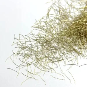 Crack-Resistant Copper-Coated Micro Steel Fiber for Bridge Construction and Fiber-Reinforced Concrete