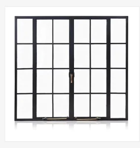 Crittall Style French Steel Window Steel Door Customized Steel Door Window Design