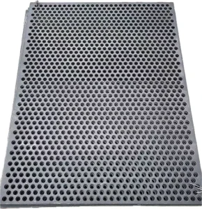 Custom 304 Stainless Steel Linear Perforated Metal Sheet Screen Panels with Galvanized Finish Custom Size