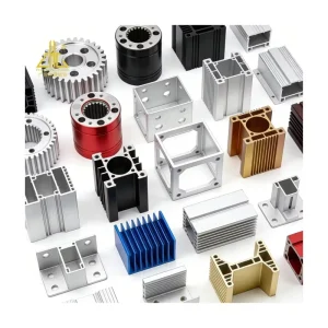 Custom 6000 Series Aluminum Extrusion Profiles for Construction with Bending Cutting and Welding Services