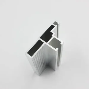 Custom 6061 6063 T5 T6 Black Anodizing Mill Finish Cutting Cnc Machining Aluminum Extrusion Aluminum Profile