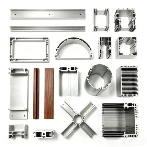 Custom All Kinds of 6000 Series Aluminum Extrusion Profiles with Bending Service Low volume Customization