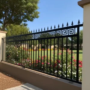 Custom Aluminium Fence Metal Welded Zinc Steel Fencing