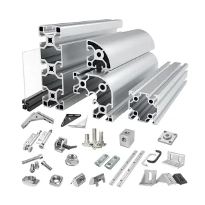 Custom Aluminium Profile Extrusion for 6060 6061 and Various Series of Industrial Extruded Aluminum Profiles