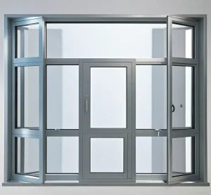 Custom Aluminum Alloy Doors Windows Strong Safe and Elegant Sliding Window Glass Windows
