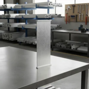 Custom Aluminum Alloy I and H Extrusion Profile Beam with Cutting Service for Construction and Industry From China
