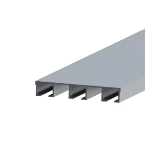 Custom Aluminum Curtain Track Profiles for Sliding & Commercial Systems and All Kinds Aluminum Extrusion Profile