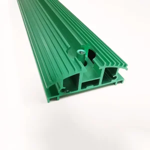 Custom Aluminum Extrusion Heat Sink with Cutting & Bending Services for Grow Light LED Cooling High Density Fin Design