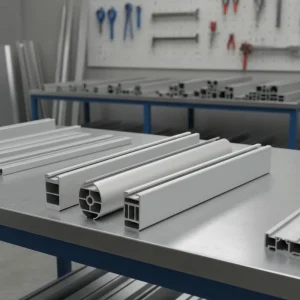Custom Aluminum Extrusion Profile Alloy Cutting Service