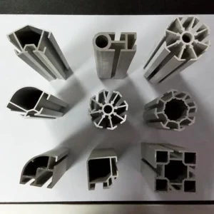 Custom Aluminum Extrusion Profile Anodized Powder Coating Aluminum Profiles for Industrial Equipment Furniture Applications