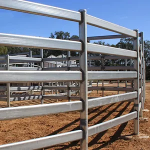 Custom Aluminum Farm Fence for Yard Safety Horse Goat Cattle Use Rustproof