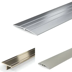 Custom Aluminum Floor T Edge Profiles for Flooring Transition Finishing Systems and All Kinds Aluminum Extrusion Profile