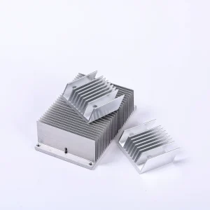 Custom Aluminum Heat Sinks 6000 T5 CNC Extruded Alloy Anodize Profile Extrusion Heatsink 6000 Series Grade Cutting Bending