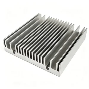 Custom Aluminum Heatsink 50(W)*12(H)*50(L)mm for Electronic Components PCB Heatsink Extrusion